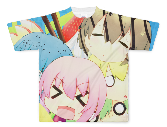 フルグラフィックTシャツ - L - 両面印刷