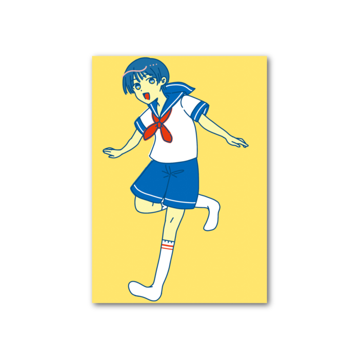 フォト風カード - 縦 - 片面