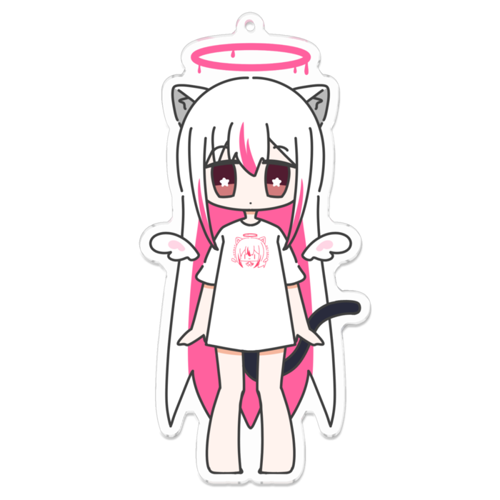 アクリルキーホルダー - 100 x 100 (mm)