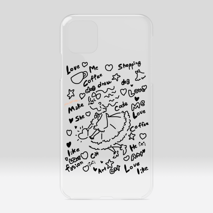 クリアiPhoneケース - iPhone11ProMax