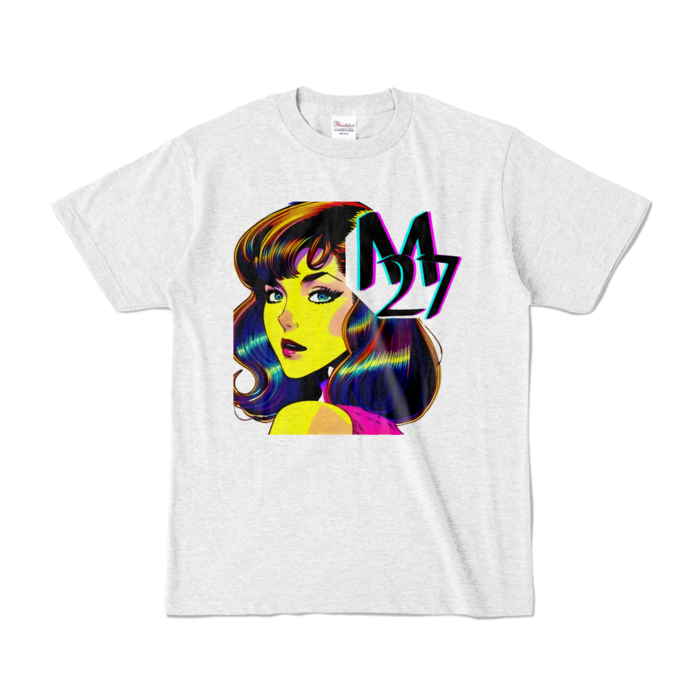 Color T-shirt - S - Ash (Light)カラーTシャツ - S - アッシュ (淡色)