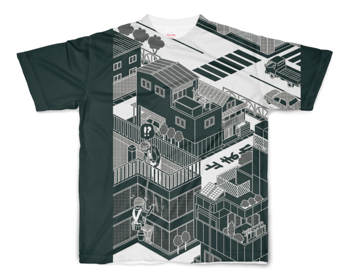 フルグラフィックTシャツ - S - 両面印刷