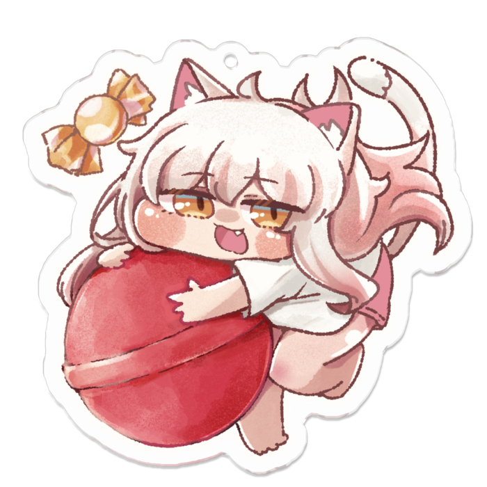 アクリルキーホルダー - 70 x 70 (mm)
