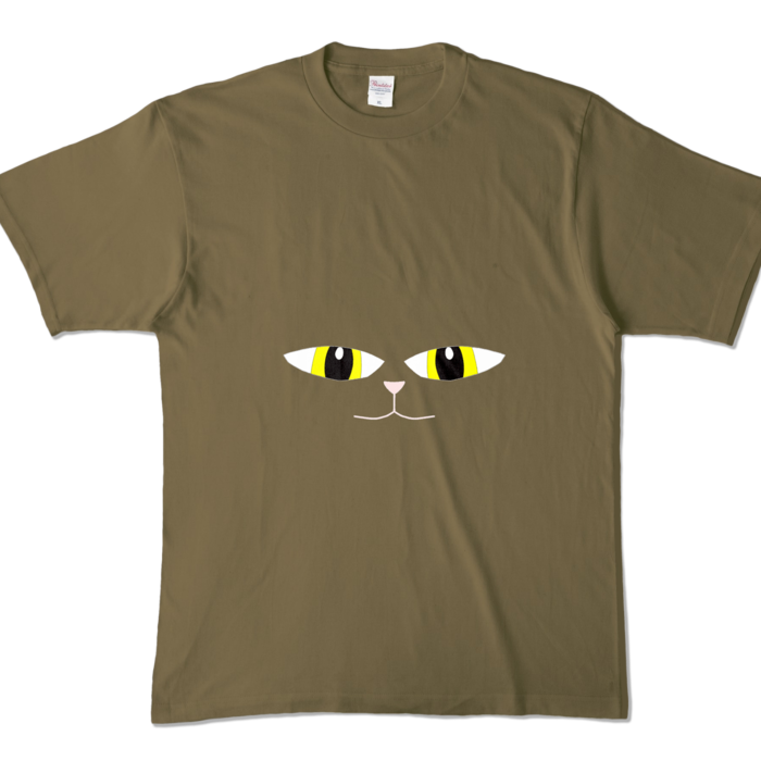 カラーTシャツ - XL - オリーブ (濃色)