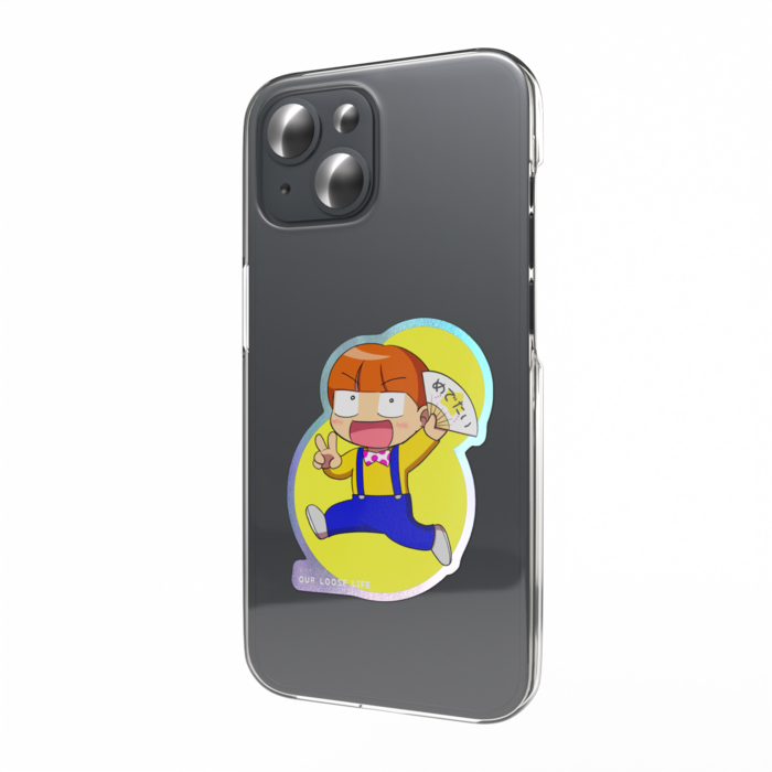 アワ/オーロラスマホステッカー 