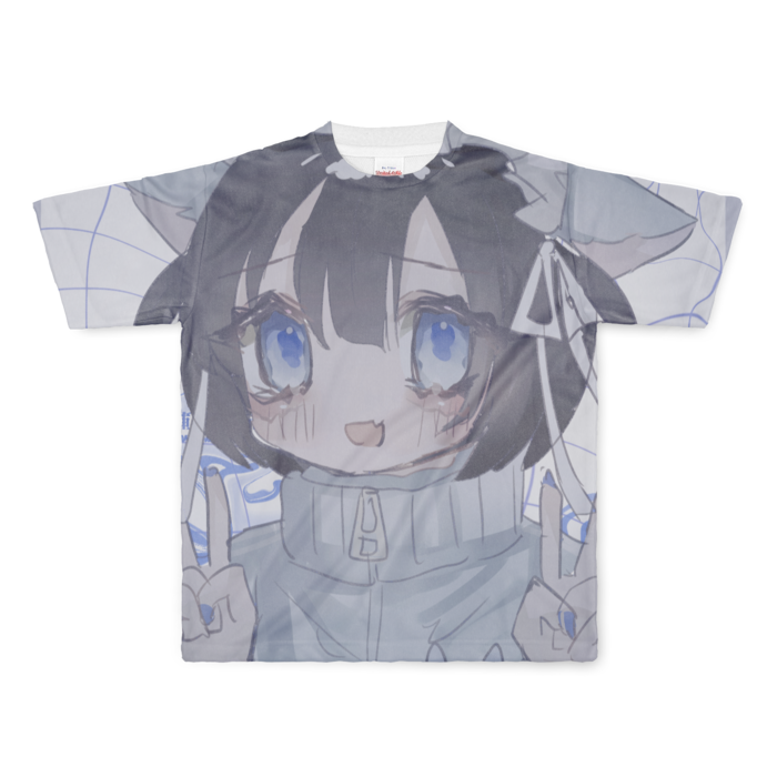 フルグラフィックTシャツ - L - 両面印刷