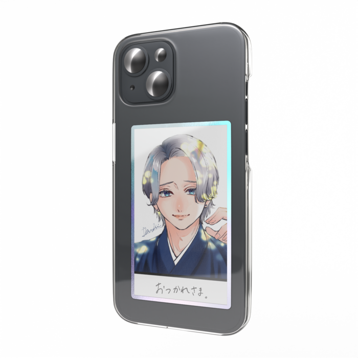 オーロラスマホステッカー - 縦