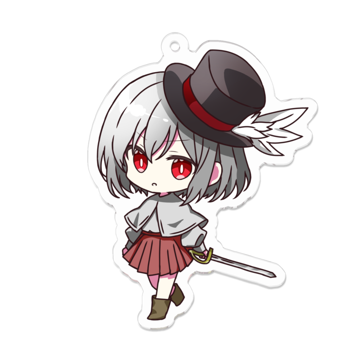 アクリルキーホルダー - 70 x 70 (mm)