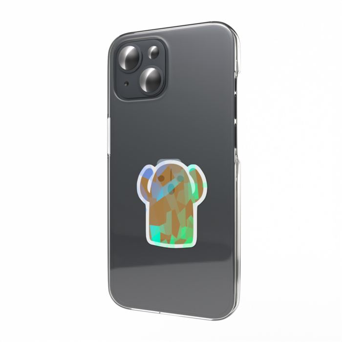 ホログラムスマホステッカー - 縦