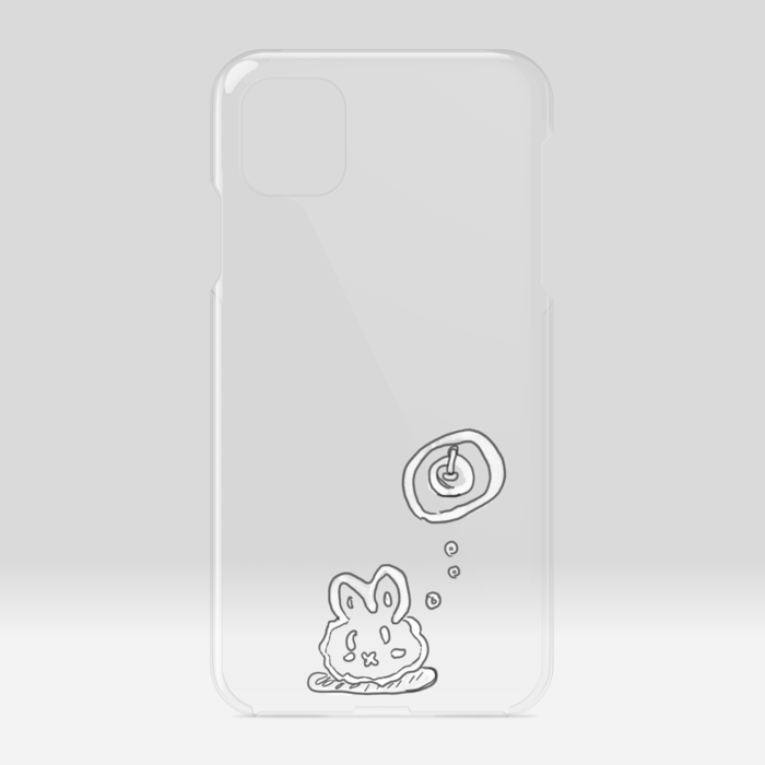 クリアiPhoneケース - iPhone11
