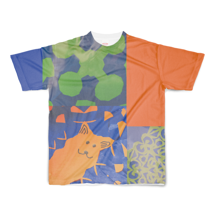 フルグラフィックTシャツ - S - 両面印刷