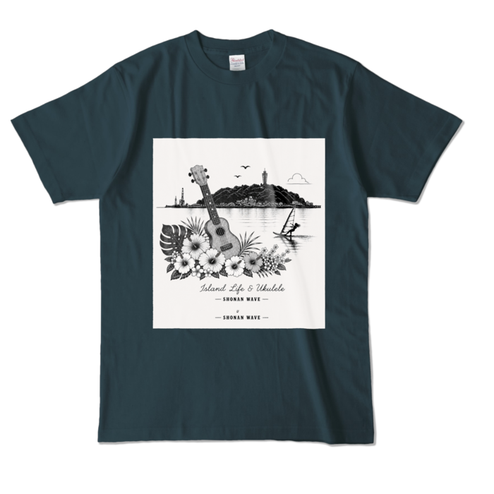カラーTシャツ - L - デニム (濃色)