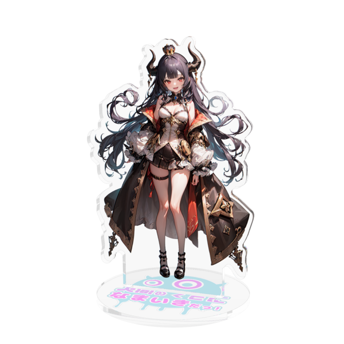 💜アクリルスタンド👑 - 100x100mm