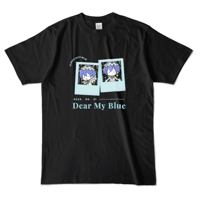 カラーTシャツ - L - ブラック (濃色)