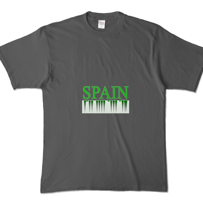 カラーTシャツ - XL - チャコール (濃色)