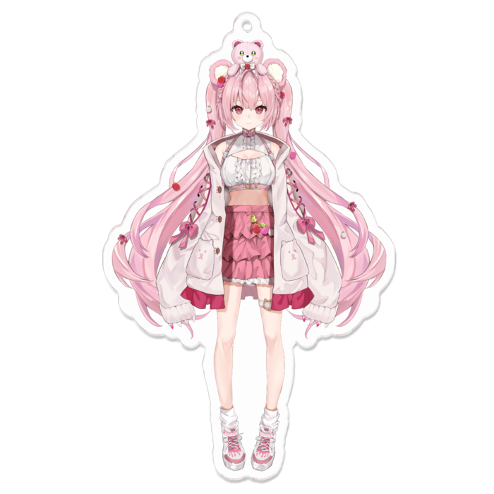 アクリルキーホルダー - 100 x 100 (mm)