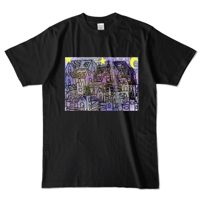 カラーTシャツ - L - ブラック (濃色)