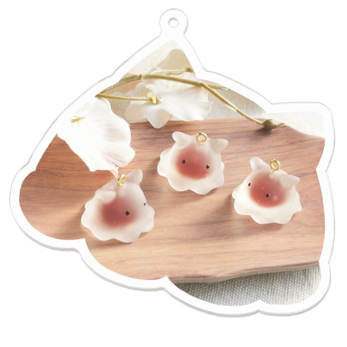 アクリルキーホルダー - 70 x 70 (mm)