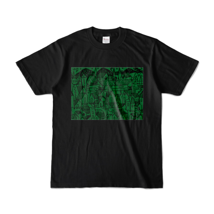 カラーTシャツ - S - ブラック (濃色)