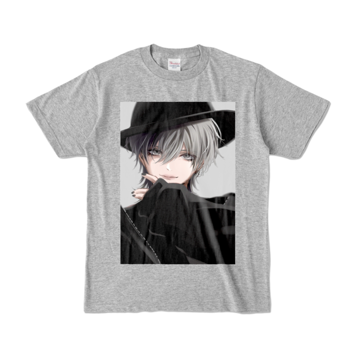 カラーTシャツ - S - 杢グレー (濃色)