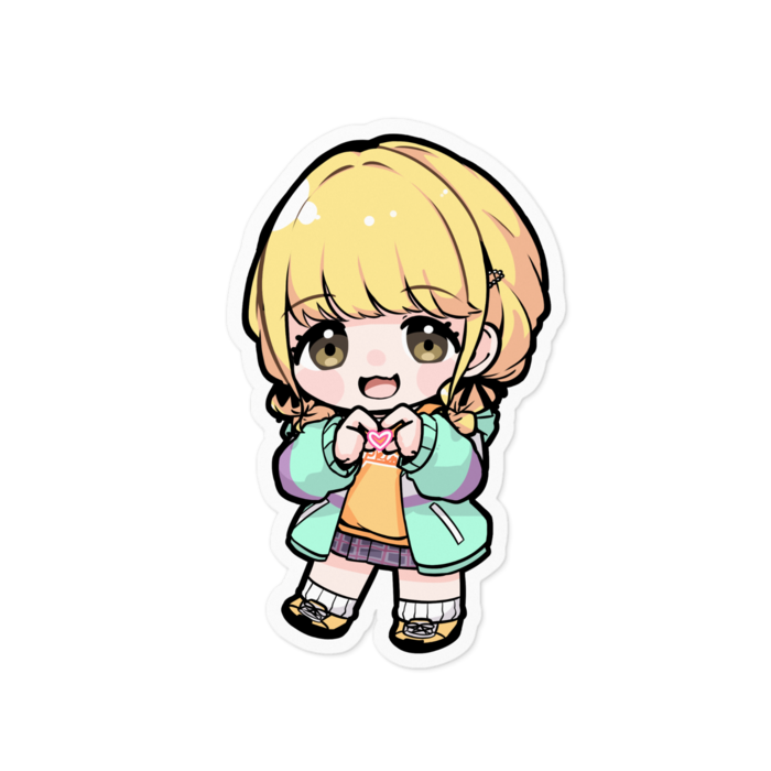 ステッカー - 100 x 100 (mm)