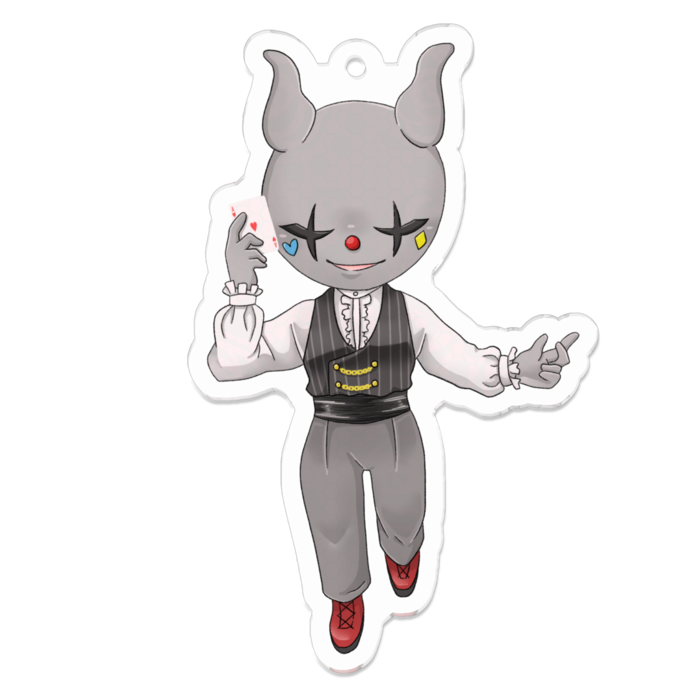 アクリルキーホルダー - 70 x 70 (mm)