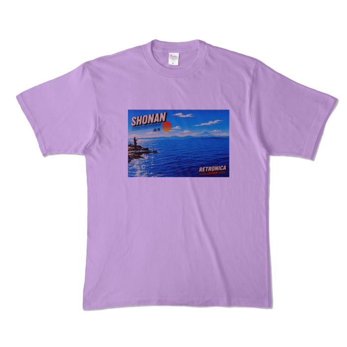 カラーTシャツ - XL - ライトパープル (淡色)