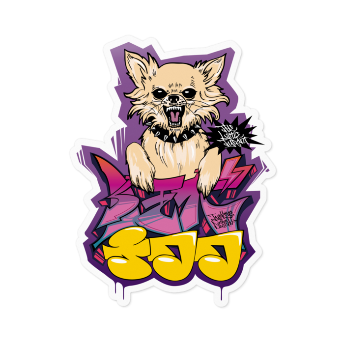 ステッカー - 100 x 100 (mm)