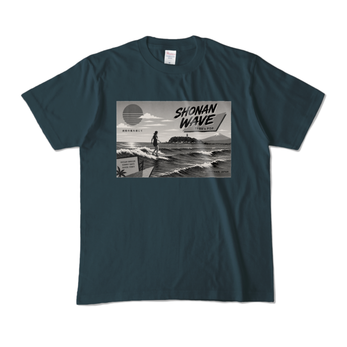 カラーTシャツ - M - デニム (濃色)