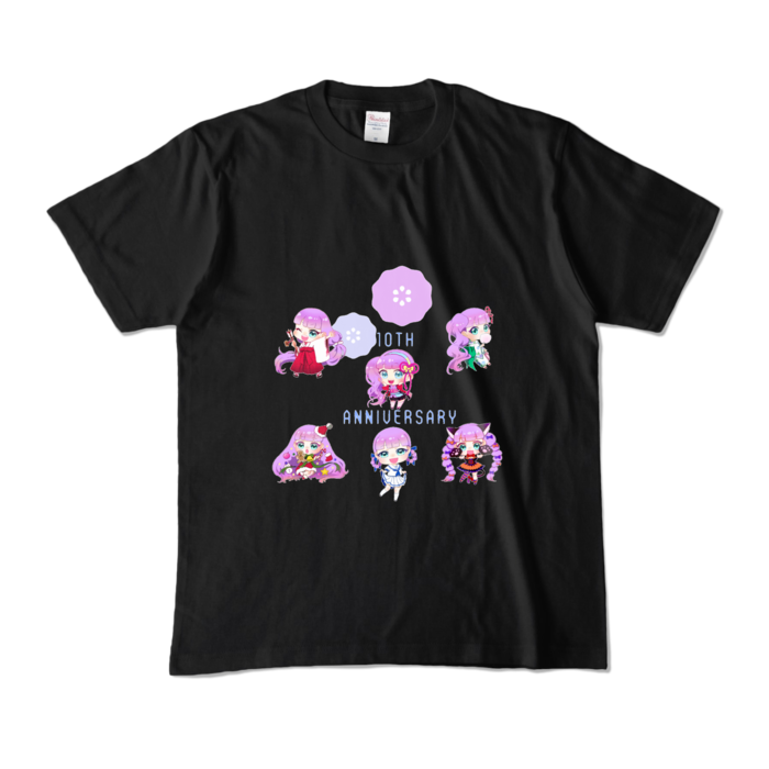 カラーTシャツ - M - ブラック (濃色)