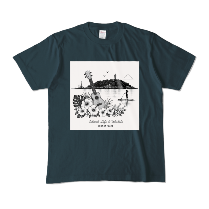 カラーTシャツ - M - デニム (濃色)