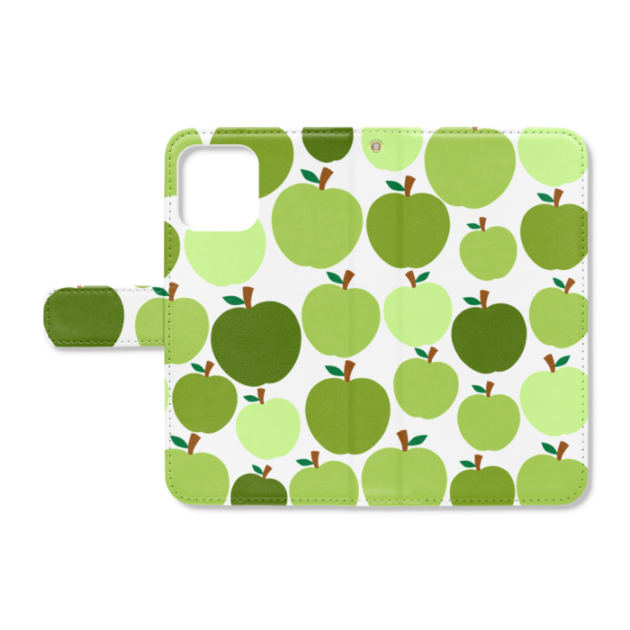 手帳型iPhoneケース - iPhone12 / 12 Pro - ストラップ穴 あり