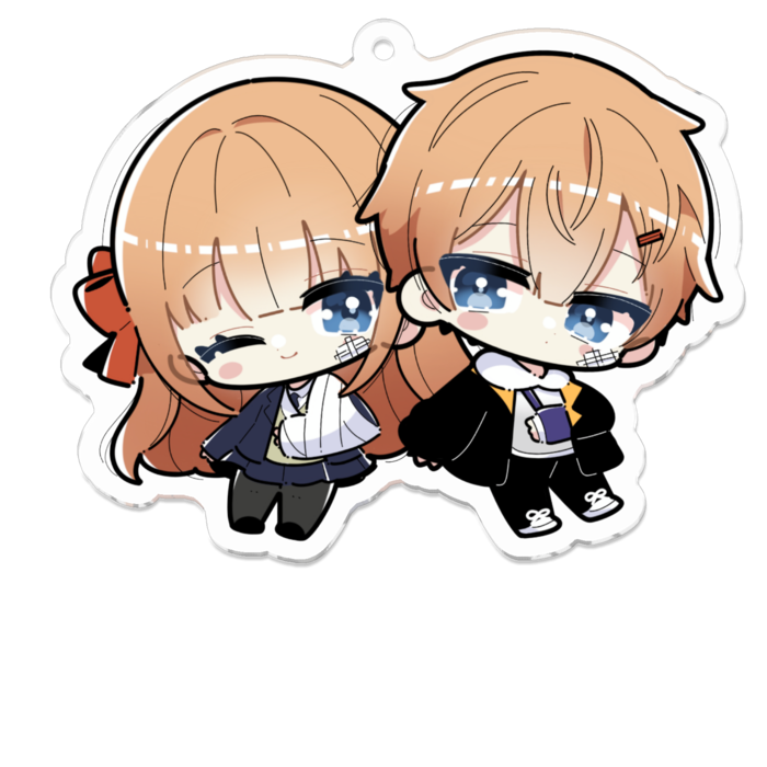 アクリルキーホルダー - 70 x 70 (mm)