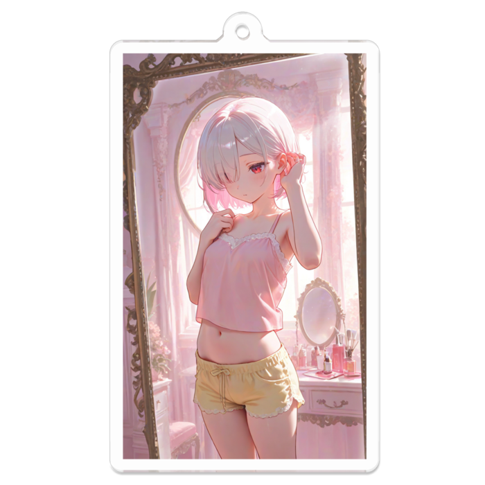 アクリルキーホルダー - 70 x 70 (mm)