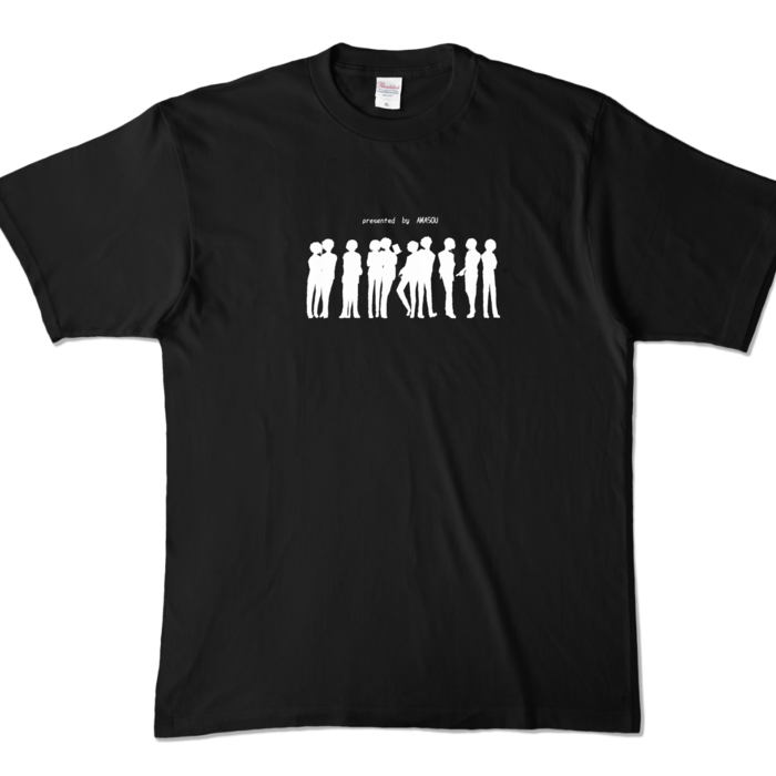 カラーTシャツ - XL - ブラック (濃色)