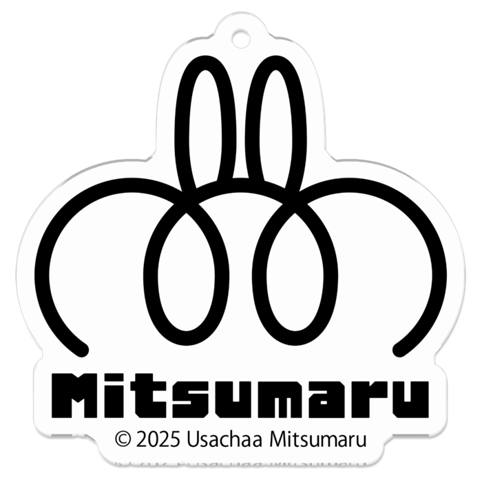 アクリルキーホルダー - 50 x 50 (mm)