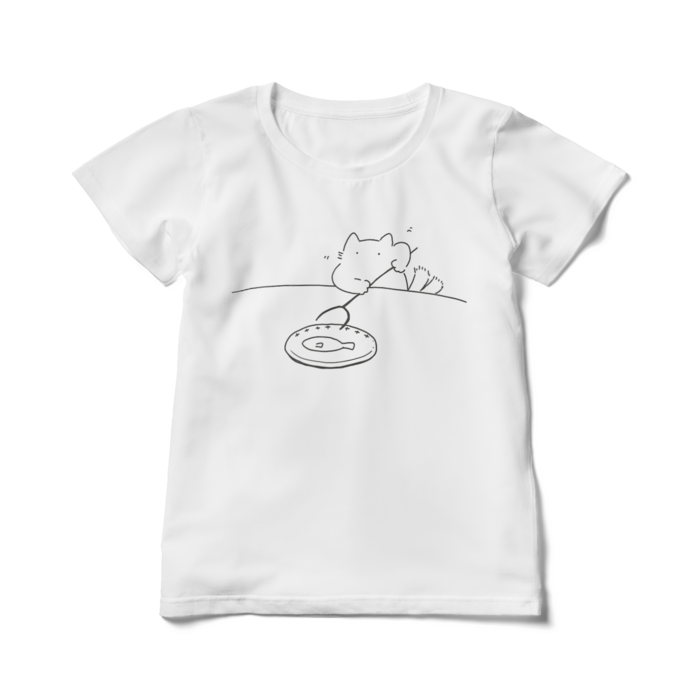 レディースTシャツ - L - 白