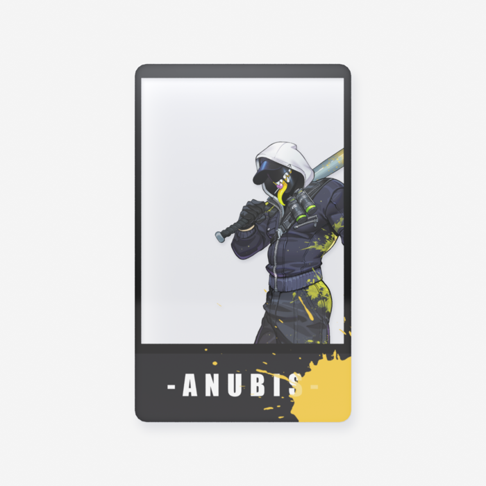 クリアカード - 名刺（55 × 91mm）