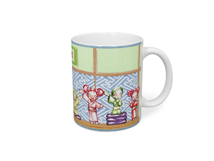 マグカップ - 直径 8 cm / 高さ 9.5 cm