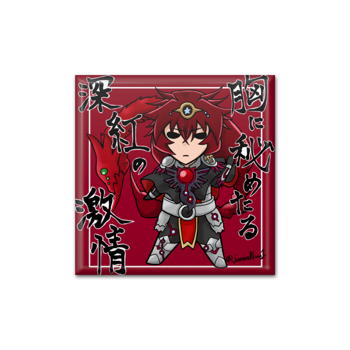 缶バッジ - 四角形40mm