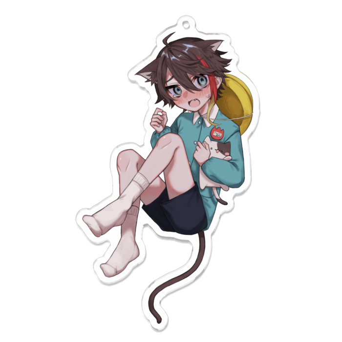 アクリルキーホルダー - 100 x 100 (mm)