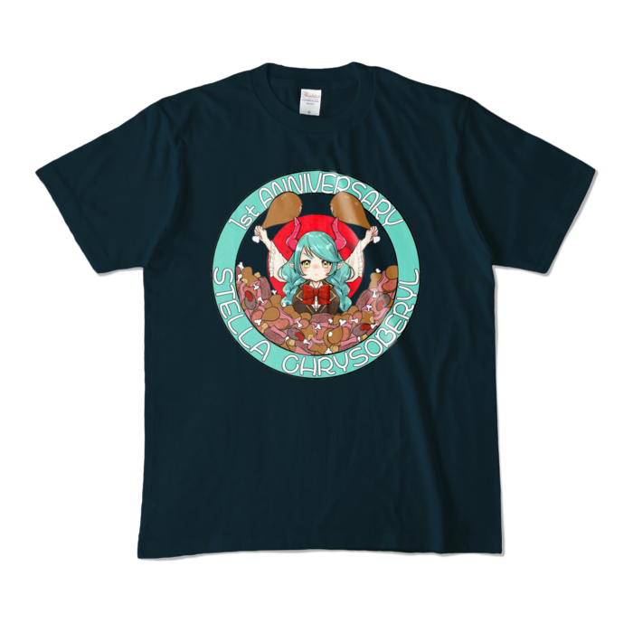 カラーTシャツ - M - ネイビー (濃色)