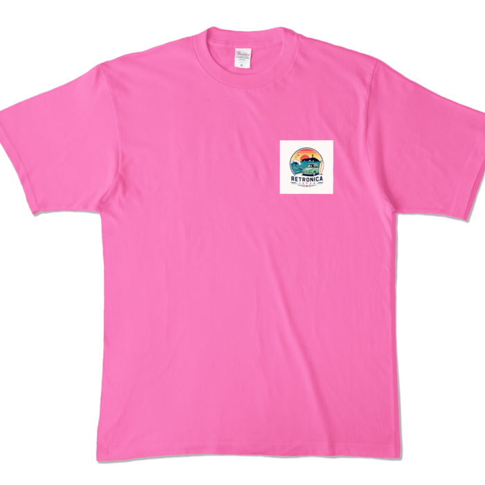 カラーTシャツ - XL - ピンク (濃色)