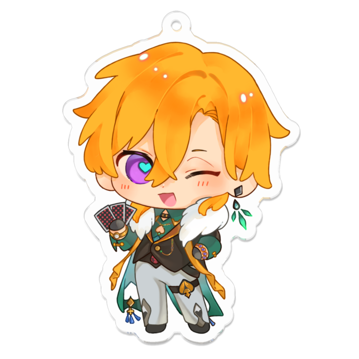 アクリルキーホルダー - 70 x 70 (mm)