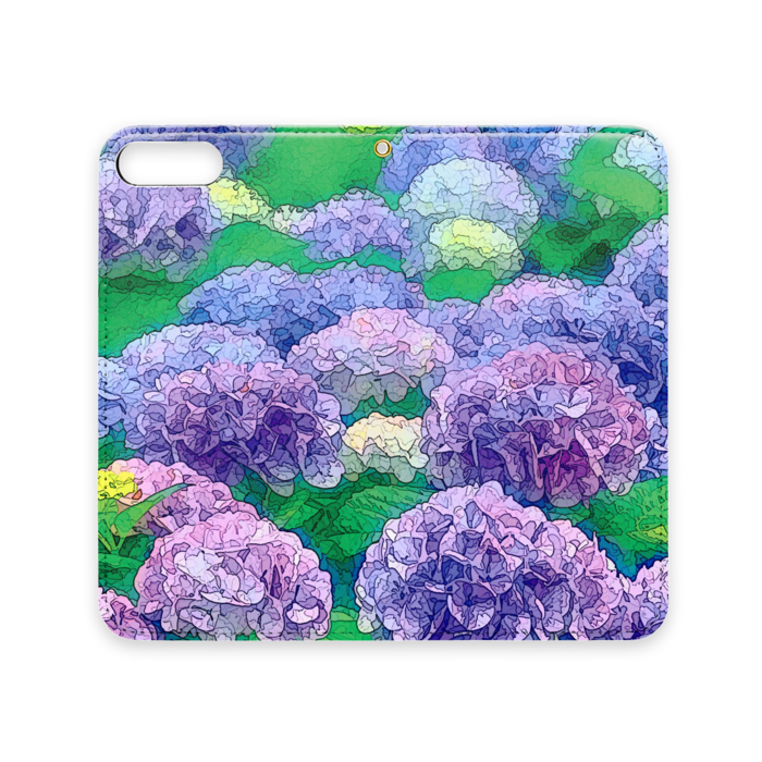 手帳型iPhoneケース(ベルトなし) - iPhone 7 Plus / 8 Plus - ストラップ穴 あり