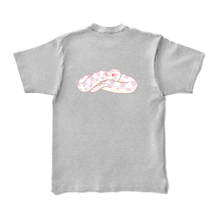 カラーTシャツ - XL - 杢グレー (濃色)