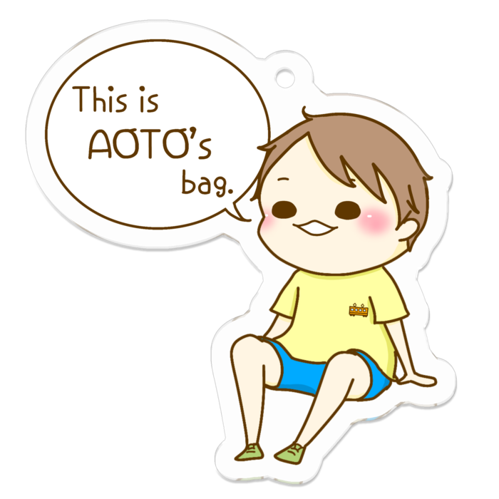 アクリルキーホルダー - 50 x 50 (mm)