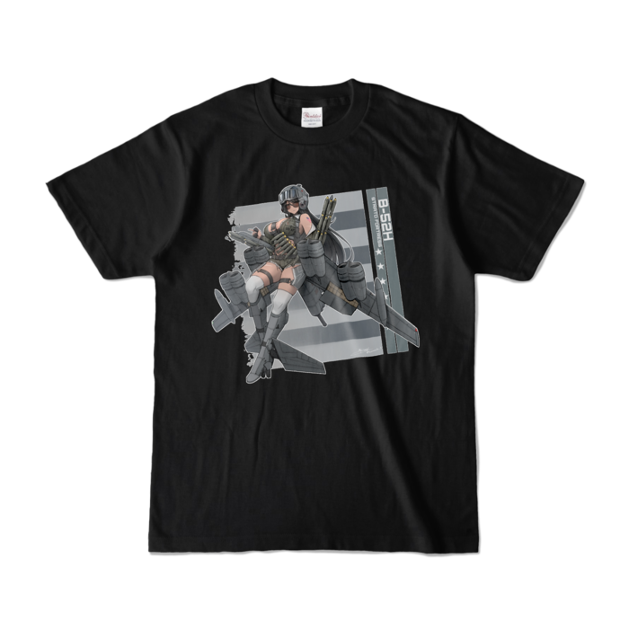 カラーTシャツ - S - ブラック (濃色)