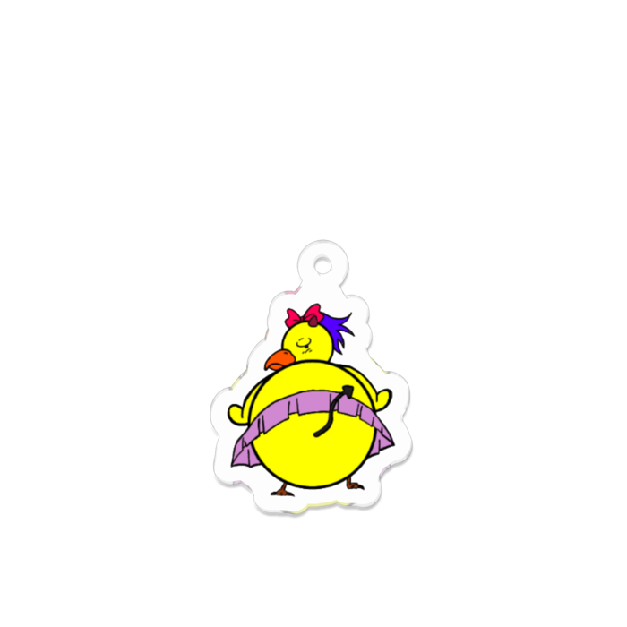 アクリルキーホルダー（コーティング） - 70 x 70 (mm)