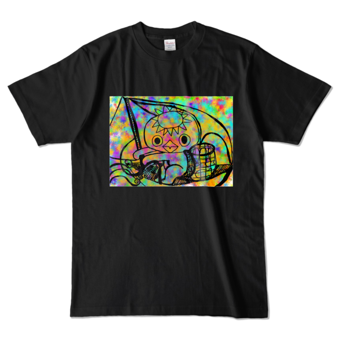 カラーTシャツ - L - ブラック (濃色)